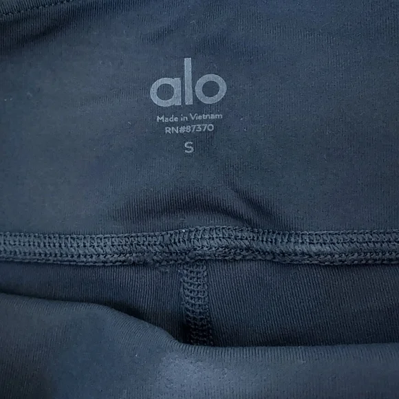 ALO Yoga NEW Anthracite Gray Moto Legging Small - Picture 6 of 8